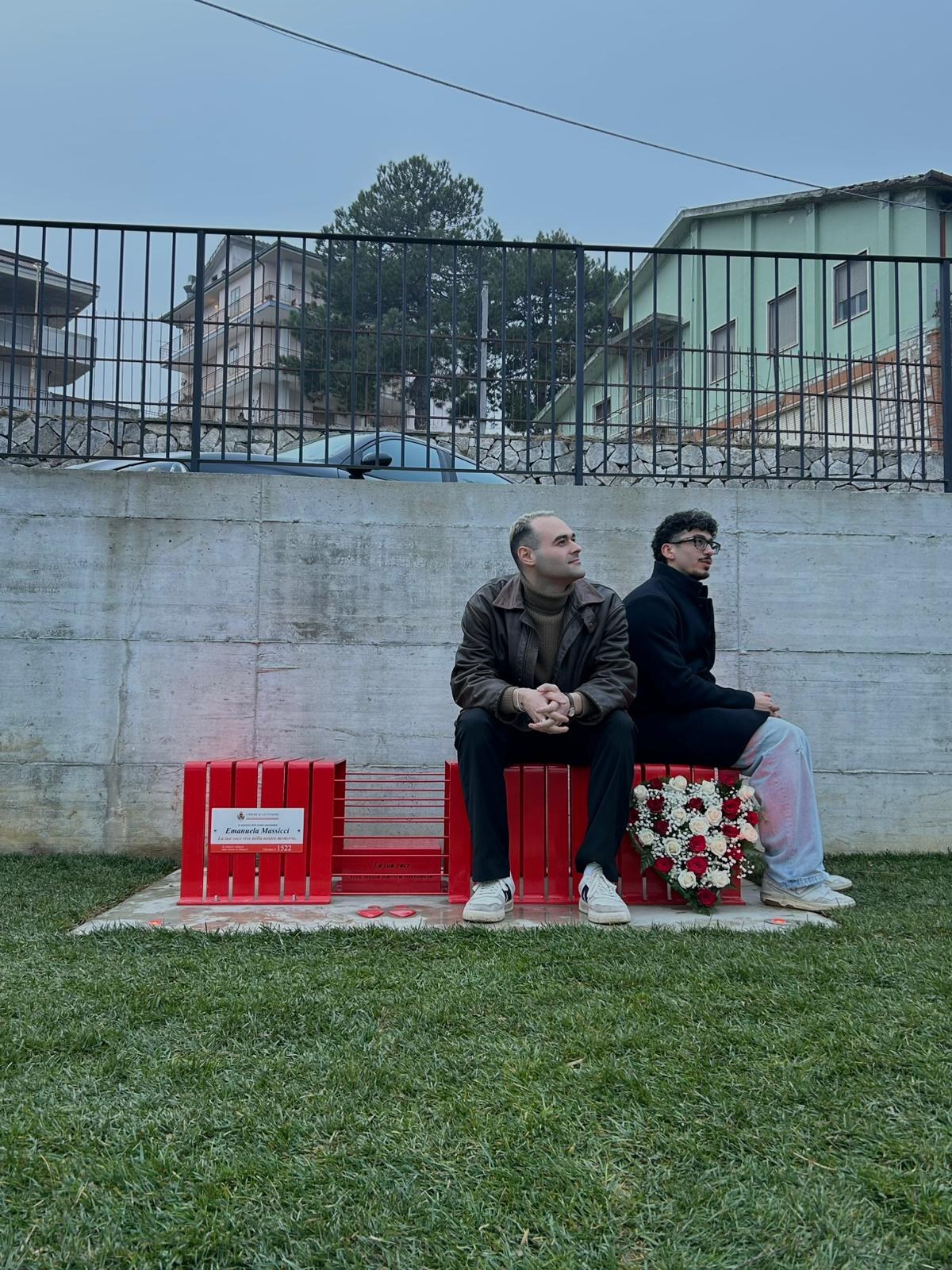 Leonardo Cifola e Umberto Stefani il giorno dell'inaugurazione